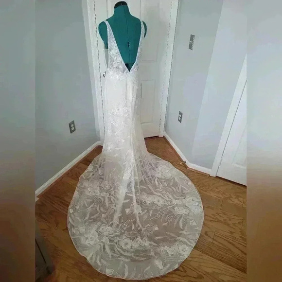 NWT Tara Keely Anthena Bridal Gown Size 12 - Picture 13 of 15